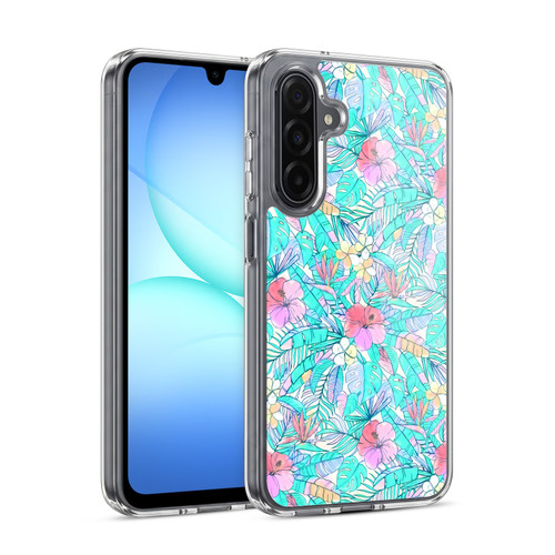 Micklyn Le Feuvre Florals Pretty Pastel Hawaiian Soft Gel Case for Samsung Galaxy A17 4G / 5G