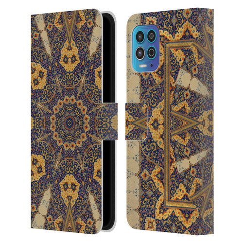 Aimee Stewart Mandala Ancient Script Leather Book Wallet Case Cover For Motorola Moto G100