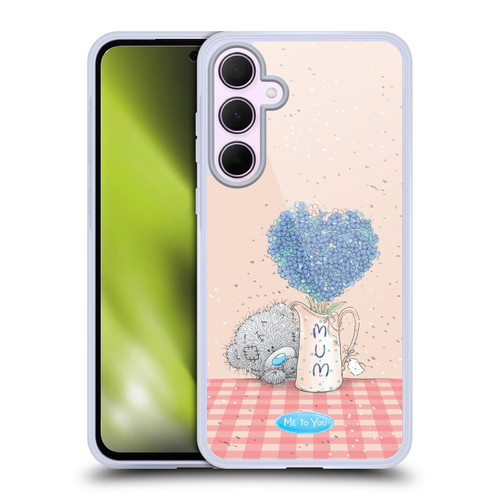 Me To You ALL About Love Blue Flowers Soft Gel Case for Samsung Galaxy A35 5G