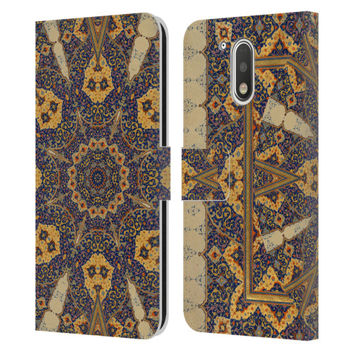 Aimee Stewart Mandala Ancient Script Leather Book Wallet Case Cover For Motorola Moto G41