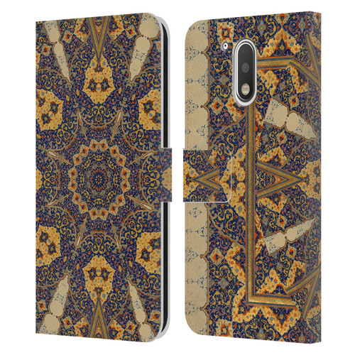 Aimee Stewart Mandala Ancient Script Leather Book Wallet Case Cover For Motorola Moto G41