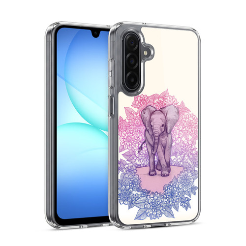 Micklyn Le Feuvre Animals Cute Baby Elephant Soft Gel Case for Samsung Galaxy A17 4G/5G / A18 4G