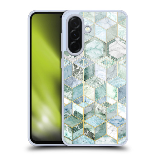 Micklyn Le Feuvre Marble Patterns Jade Honeycomb Soft Gel Case for Samsung Galaxy A36 5G