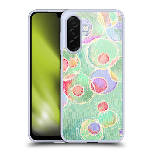 Micklyn Le Feuvre Patterns Iridescent Bubbles Soft Gel Case for Samsung Galaxy A26 5G