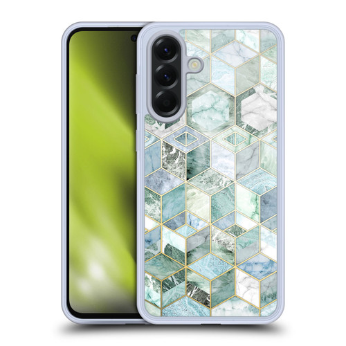 Micklyn Le Feuvre Marble Patterns Jade Honeycomb Soft Gel Case for Samsung Galaxy A56 5G