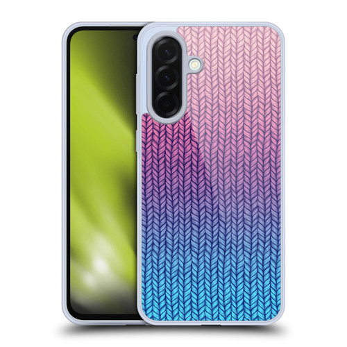 Micklyn Le Feuvre Patterns Chunky Knit Soft Gel Case for Samsung Galaxy A36 5G