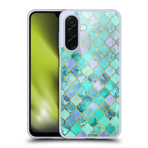 Micklyn Le Feuvre Moroccan Mint Green Soft Gel Case for Samsung Galaxy A26 5G