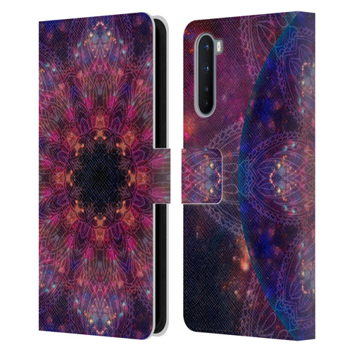 Aimee Stewart Mandala Galactic 2 Leather Book Wallet Case Cover For OnePlus Nord 5G