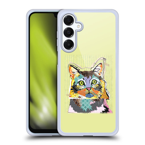 Michel Keck Animal Collage Cat Soft Gel Case for Samsung Galaxy A16 5G & MagSafe