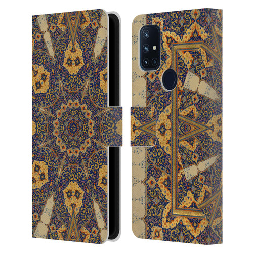 Aimee Stewart Mandala Ancient Script Leather Book Wallet Case Cover For OnePlus Nord N10 5G