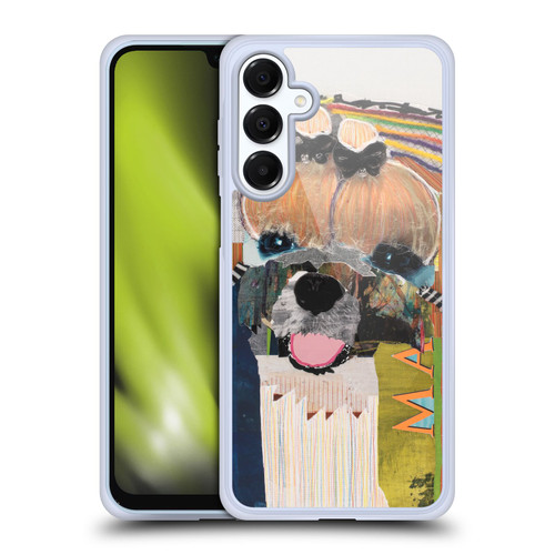 Michel Keck Dogs Maltese Soft Gel Case for Samsung Galaxy A16 5G & MagSafe