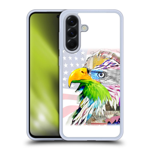 Michel Keck Animal Collage Eagle Soft Gel Case for Samsung Galaxy A56 5G