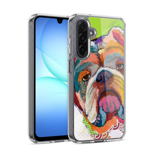 Michel Keck Dogs Bulldog Soft Gel Case for Samsung Galaxy A17 4G / 5G