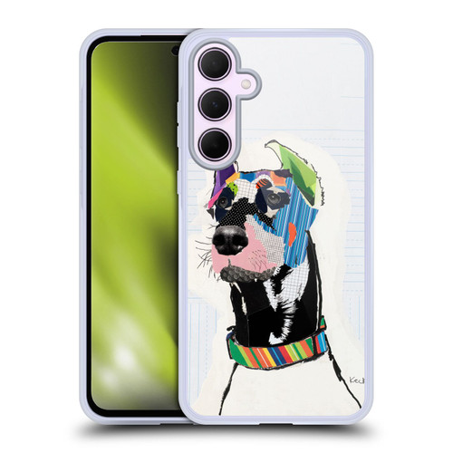 Michel Keck Dogs Ready Soft Gel Case for Samsung Galaxy A35 5G
