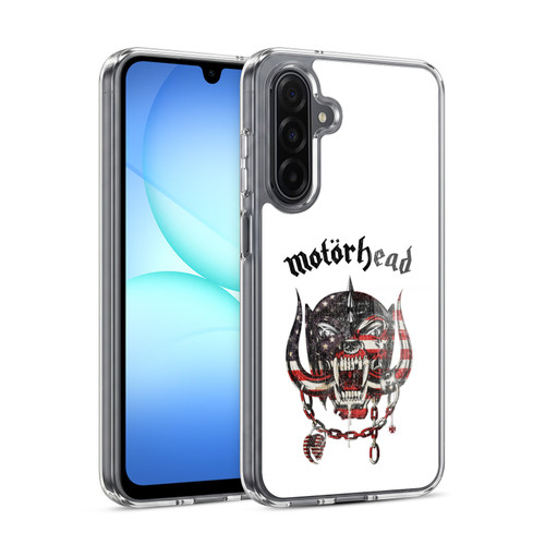 Motorhead Graphics American Skull Soft Gel Case for Samsung Galaxy A17 4G / 5G