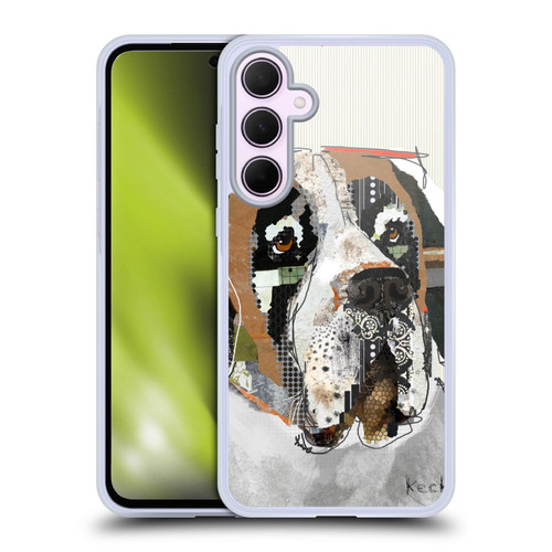 Michel Keck Dogs 2 Saint Bernard Soft Gel Case for Samsung Galaxy A35 5G