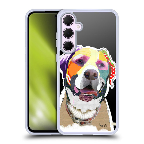 Michel Keck Dogs 2 Swissy Soft Gel Case for Samsung Galaxy A35 5G
