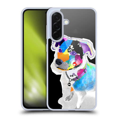 Michel Keck Dogs 2 Pitbull Soft Gel Case for Samsung Galaxy A36 5G