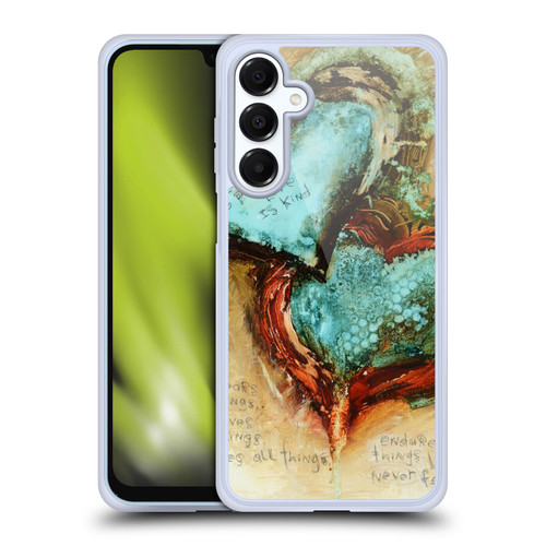Michel Keck Religious Abstract Corinthians 2 Soft Gel Case for Samsung Galaxy A16 5G & MagSafe