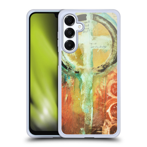 Michel Keck Religious Abstract Psalm 2 Soft Gel Case for Samsung Galaxy A16 5G & MagSafe