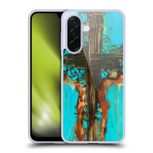 Michel Keck Religious Abstract Cross 2 Soft Gel Case for Samsung Galaxy A26 5G