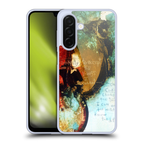 Michel Keck Religious Abstract Serenity Prayer Soft Gel Case for Samsung Galaxy A26 5G