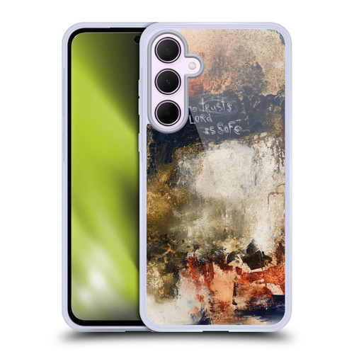 Michel Keck Religious Abstract Proverbs Soft Gel Case for Samsung Galaxy A35 5G
