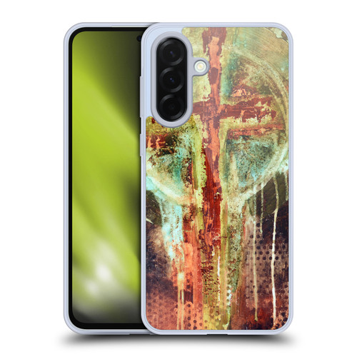 Michel Keck Religious Abstract Cross Soft Gel Case for Samsung Galaxy A36 5G