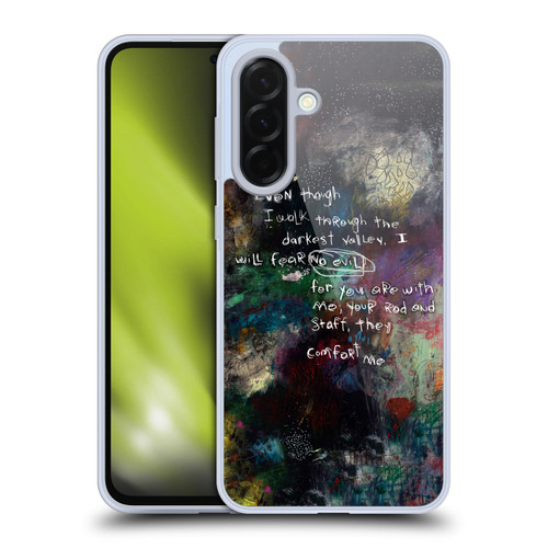 Michel Keck Religious Abstract Psalm 4 Soft Gel Case for Samsung Galaxy A36 5G