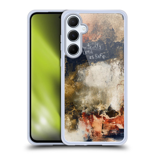 Michel Keck Religious Abstract Proverbs Soft Gel Case for Samsung Galaxy A55 5G