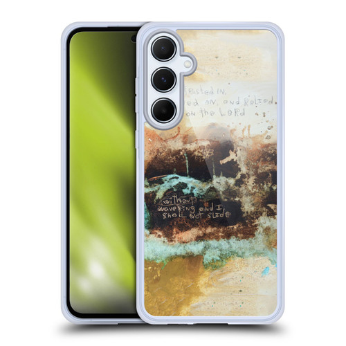 Michel Keck Religious Abstract Psalm 3 Soft Gel Case for Samsung Galaxy A55 5G