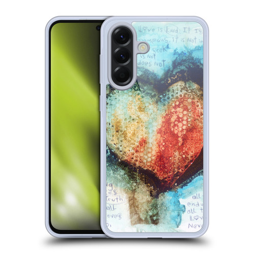 Michel Keck Religious Abstract Corinthians 3 Soft Gel Case for Samsung Galaxy A56 5G