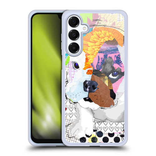 Michel Keck Dogs 3 Bulldog Puppy Soft Gel Case for Samsung Galaxy A16 5G & MagSafe