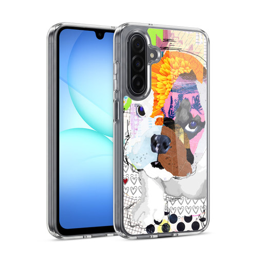 Michel Keck Dogs 3 Bulldog Puppy Soft Gel Case for Samsung Galaxy A17 4G / 5G