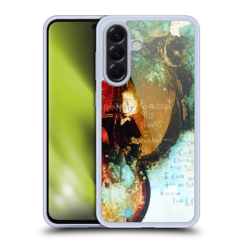 Michel Keck Religious Abstract Serenity Prayer Soft Gel Case for Samsung Galaxy A56 5G
