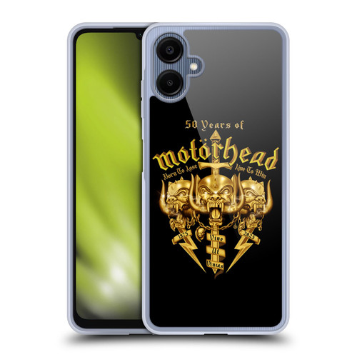 Motorhead 50th Anniversary Born To Lose Live To Win Soft Gel Case for Samsung Galaxy A06 4G / 5G