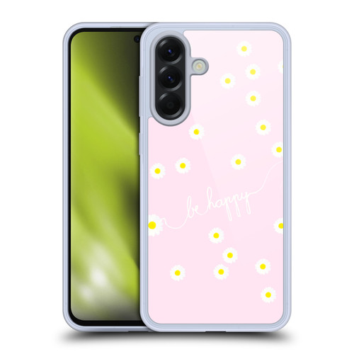 Monika Strigel Happy Daisy Softpink Soft Gel Case for Samsung Galaxy A56 5G