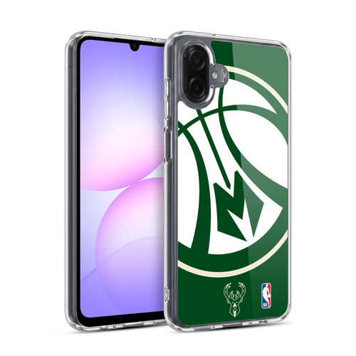 NBA Milwaukee Bucks Oversized Soft Gel Case for Samsung Galaxy A07 5G