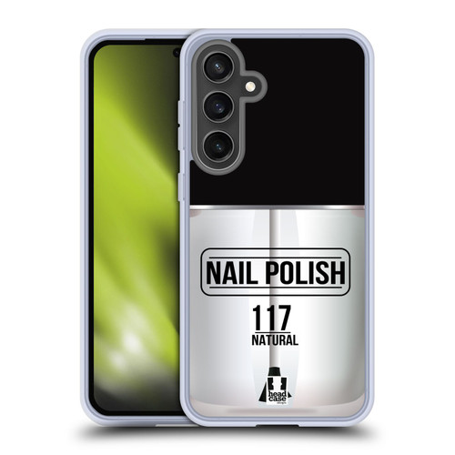 Head Case Designs Nail Polish Natural Soft Gel Case for Samsung Galaxy S24 FE & MagSafe