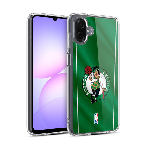NBA Boston Celtics Vertical Banner Soft Gel Case for Samsung Galaxy A07 5G
