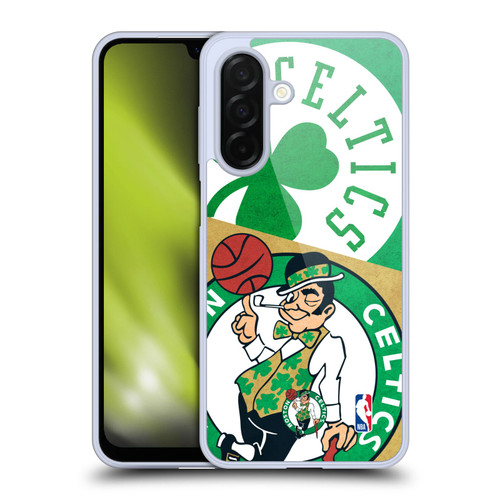 NBA Boston Celtics Half Oversized Soft Gel Case for Samsung Galaxy A26 5G