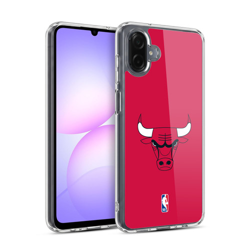 NBA Chicago Bulls Plain Soft Gel Case for Samsung Galaxy A07 5G