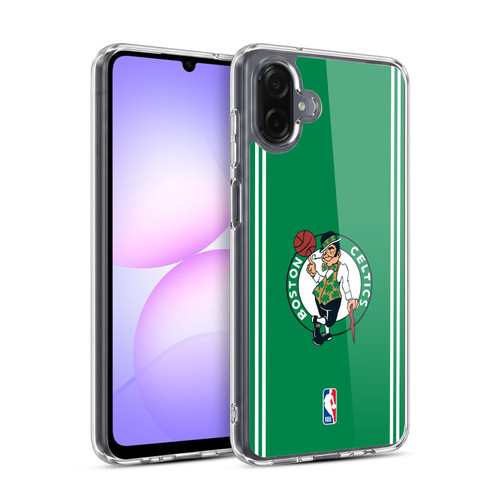 NBA Boston Celtics Logo Green Design Soft Gel Case for Samsung Galaxy A07 5G