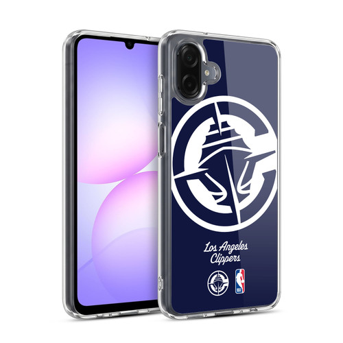 NBA Los Angeles Clippers Logo Oversized Soft Gel Case for Samsung Galaxy A07 5G