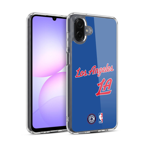 NBA Los Angeles Clippers Logo Retro Design Soft Gel Case for Samsung Galaxy A07 5G
