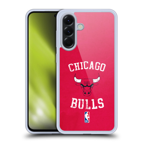 NBA Chicago Bulls Distressed Soft Gel Case for Samsung Galaxy A56 5G