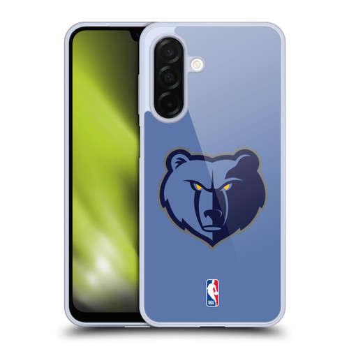 NBA Memphis Grizzlies Logo Light Blue Soft Gel Case for Samsung Galaxy A26 5G