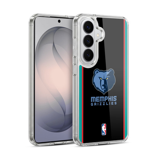 NBA Memphis Grizzlies Logo Black Design Soft Gel Case for Samsung Galaxy S26
