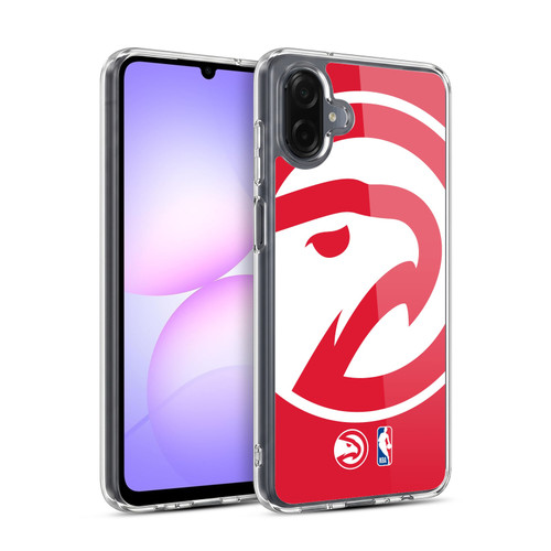 NBA Atlanta Hawks Logo Oversized Soft Gel Case for Samsung Galaxy A07 5G