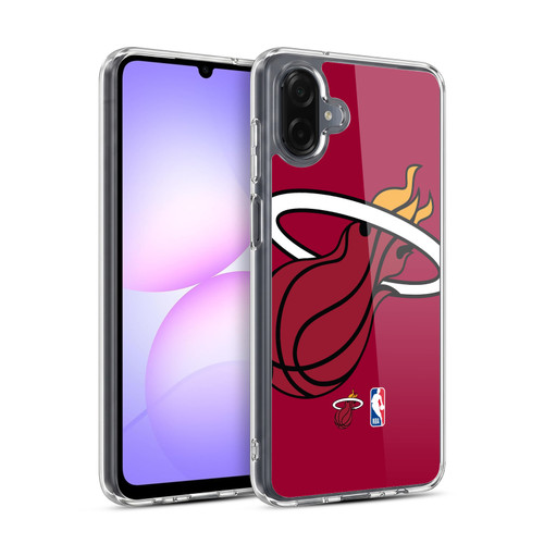NBA Miami Heat Logo Oversized Soft Gel Case for Samsung Galaxy A07 5G